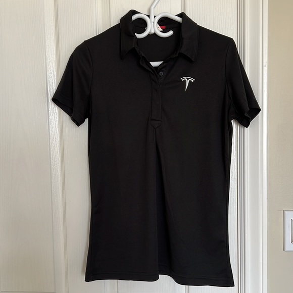 Black Tesla polo - Picture 2 of 2